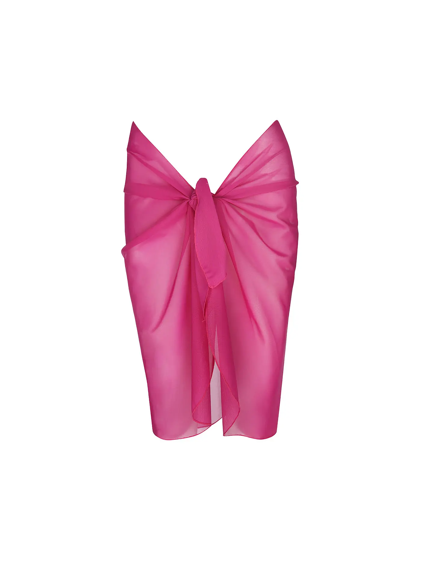 MRS & HUGS | Damen Pareo Kurz aus Mesh | beere